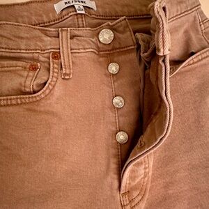 Women’s Re/done beige jeans size 26